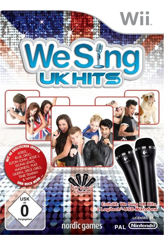 We Sing UK Hits - Packshot Wii