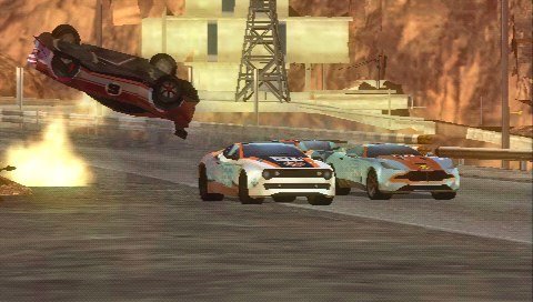 Split/Second: Velocity – Screenshot PSP Split/Second: Velocity – Screenshot PSP