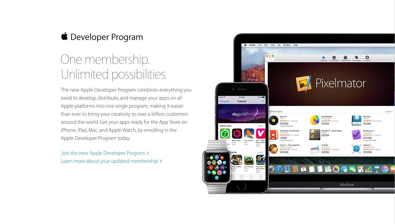 Apple Developer Programm