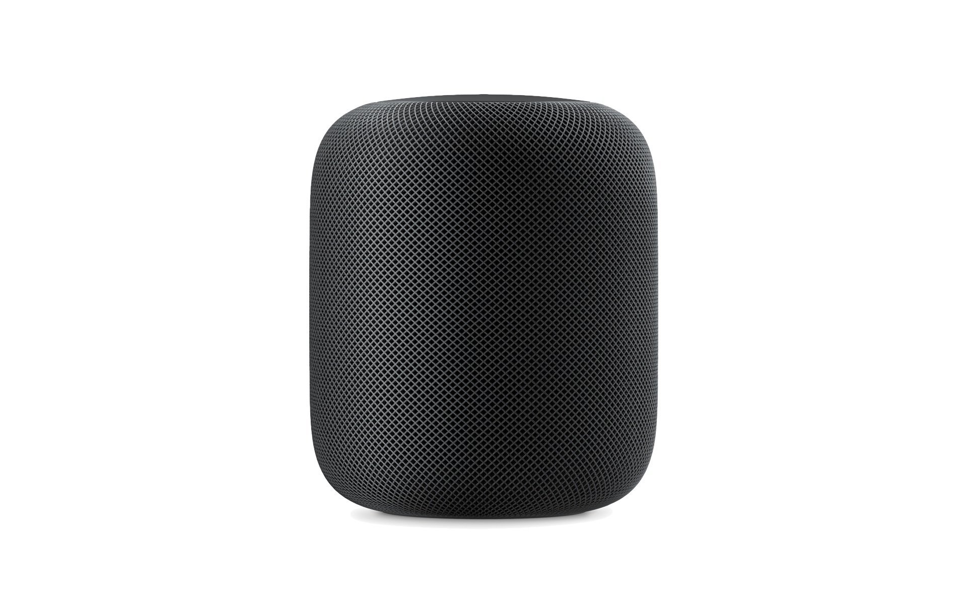 HomePod in Schwarz, Bild: Apple