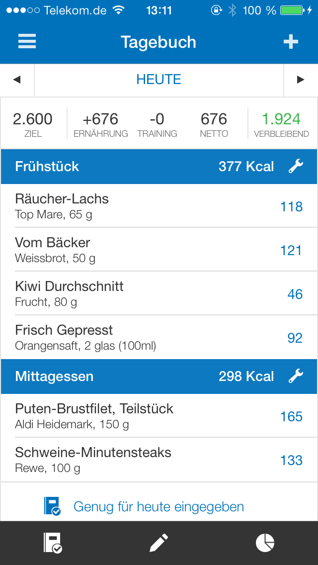 Review Kalorien zählen mit der App von MyFitnessPal Macnotes.de