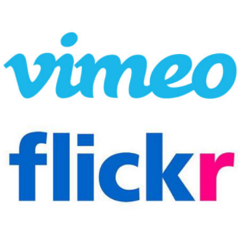 Vimeo und Flickr Vimeo und Flickr