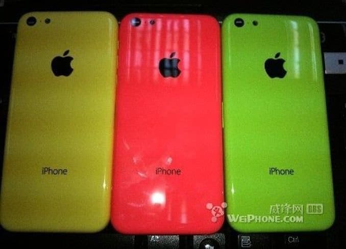 Farbige Rückseite des Budget-iPhone, Foto: Weiphone Farbige Rückseite des Budget-iPhone, Foto: Weiphone