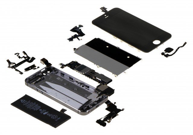 iPhone 5S „Exploded View“ iPhone 5S „Exploded View“