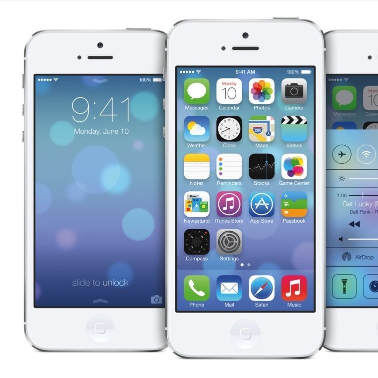 iPhone 5 mit iOS 7 iPhone 5 mit iOS 7