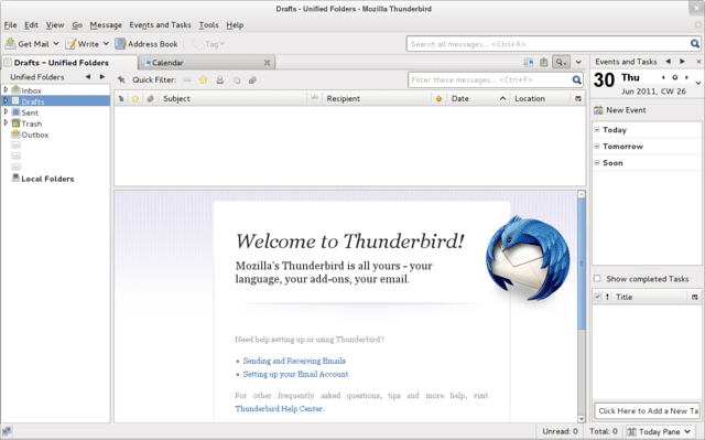 Mozilla Thunderbird Mozilla Thunderbird