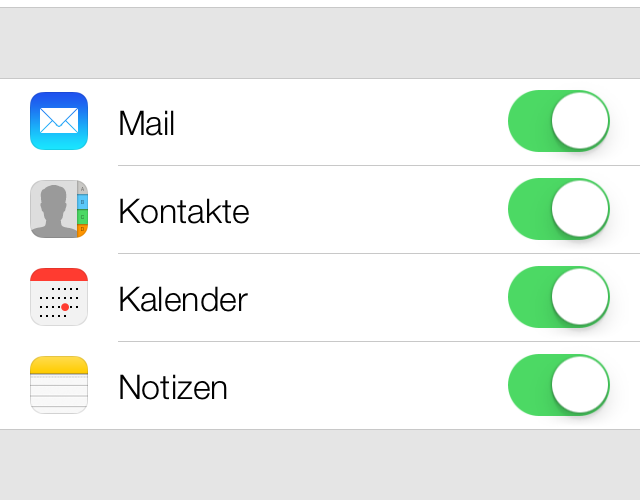 iOS 7 – Kontakte mit Gmail-Account synchronisieren iOS 7 – Kontakte mit Gmail-Account synchronisieren