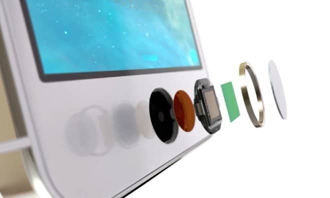 iPhone 5s: Fingerabdrucksensor Touch ID iPhone 5s: Fingerabdrucksensor Touch ID